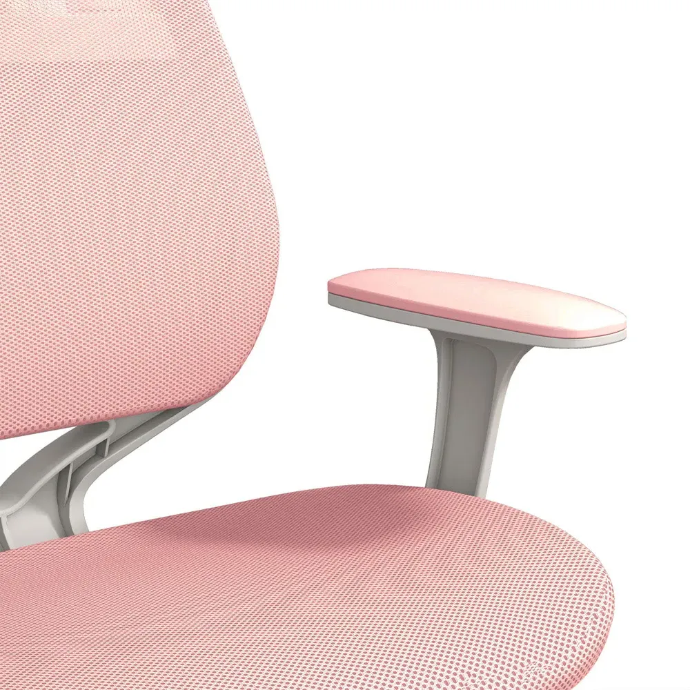 Swivel Office Chair with Security Wheels - Pink