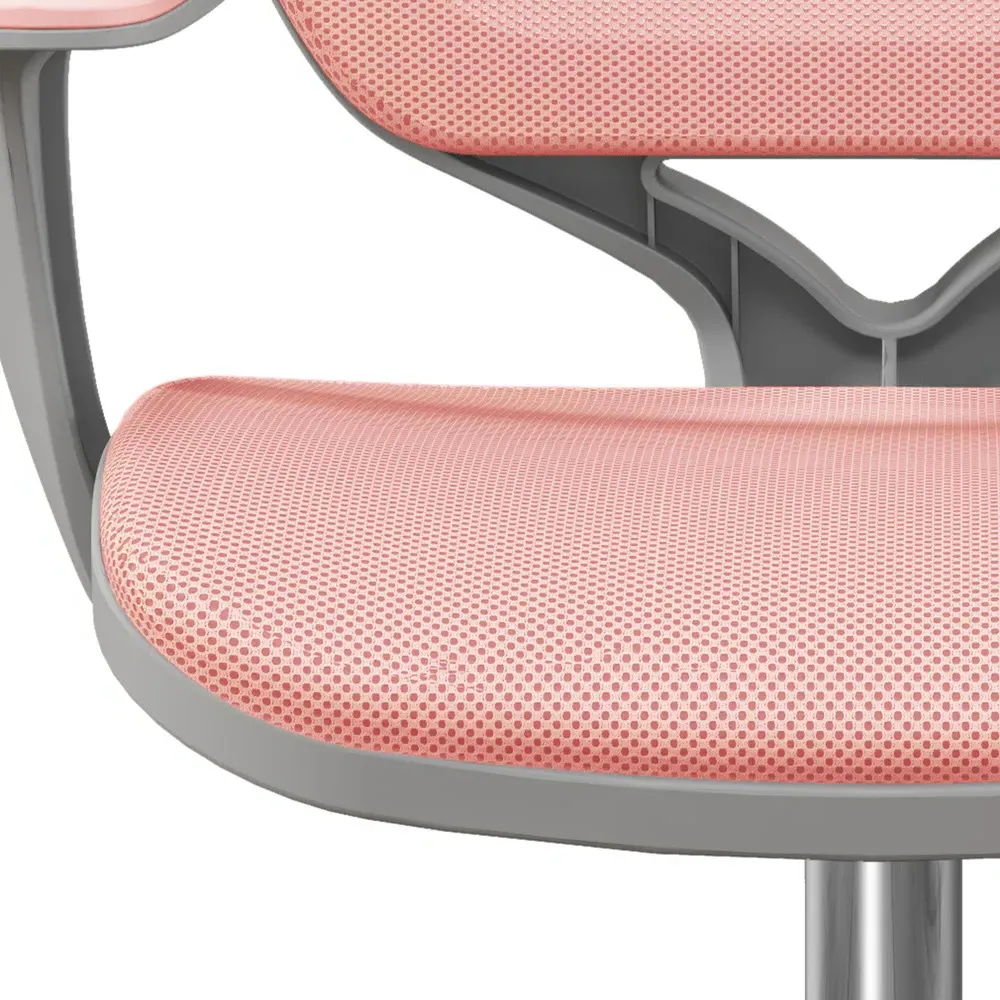 Swivel Office Chair with Security Wheels - Pink