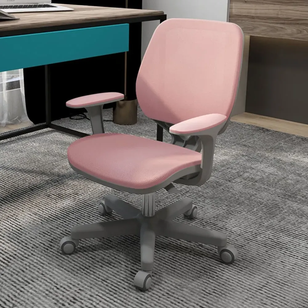 Swivel Office Chair with Security Wheels - Pink image