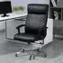 Tilting Massage Office Chair with Remote - Black, PU Leather
