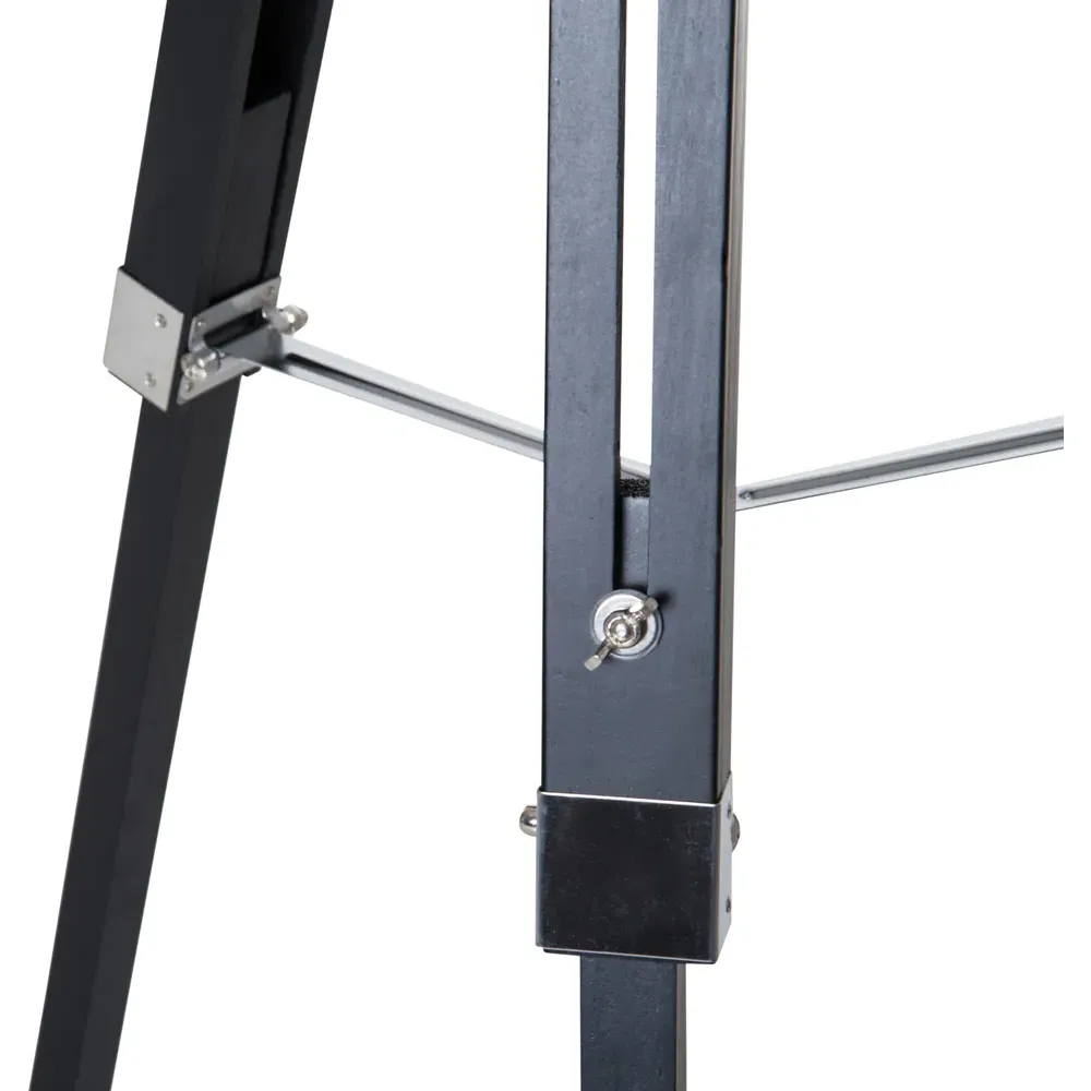 Tripod Studio Floor Lamp - Black, Pine Wood