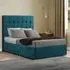 Venezia Super King Size Divan Bed with Storage - Emerald
