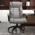 Vibration Massage High Back Executive Office Chair - Grey