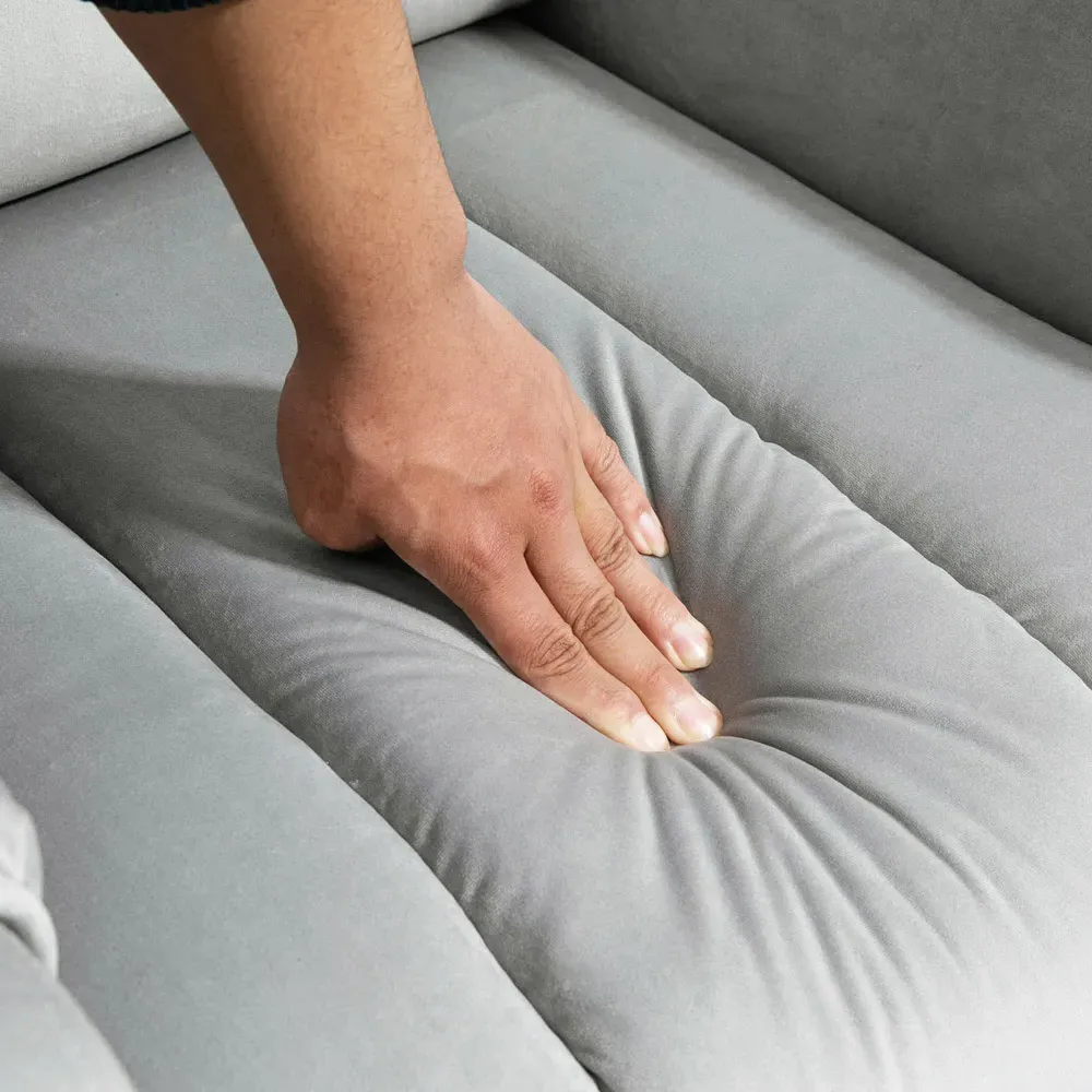 Vibration Massage Rise and Recliner Chair - Grey