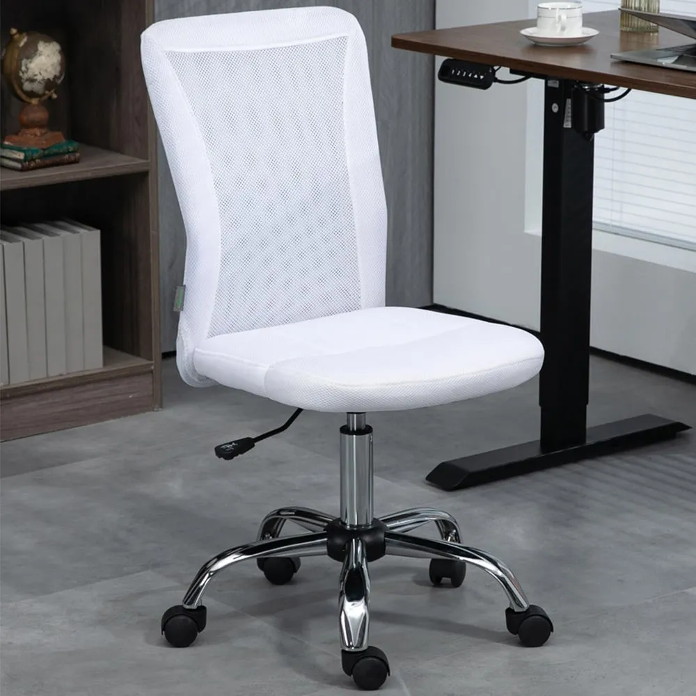 White Mesh Office Chair image