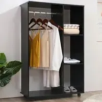 Wide Open Wardrobe - Black