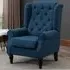 Wingback Armchair - Blue
