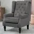 Wingback Armchair - Dark Grey