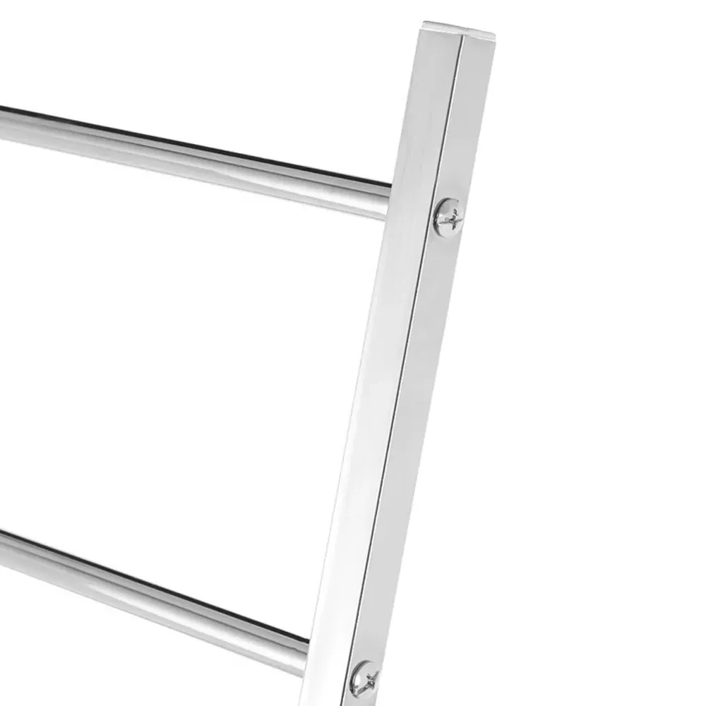 3 Arm Towel Stand - Silver, Chrome