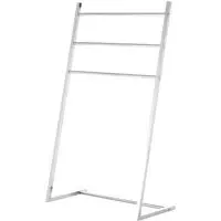 3 Arm Towel Stand - Silver, Chrome