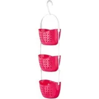 3-Tier Shower Caddy - Pink, PP