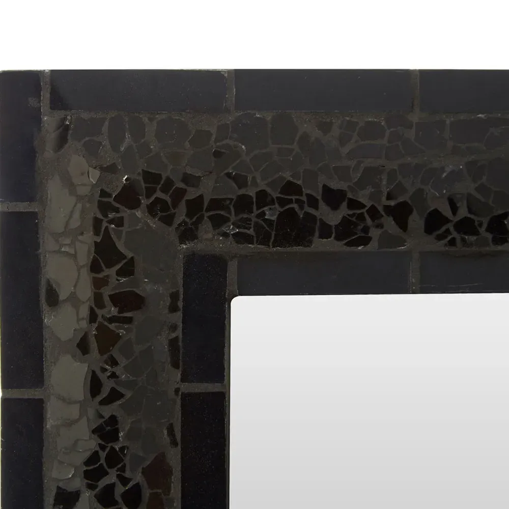 4x6 Photo Frame - Black Glass