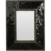 4x6 Photo Frame - Black Glass