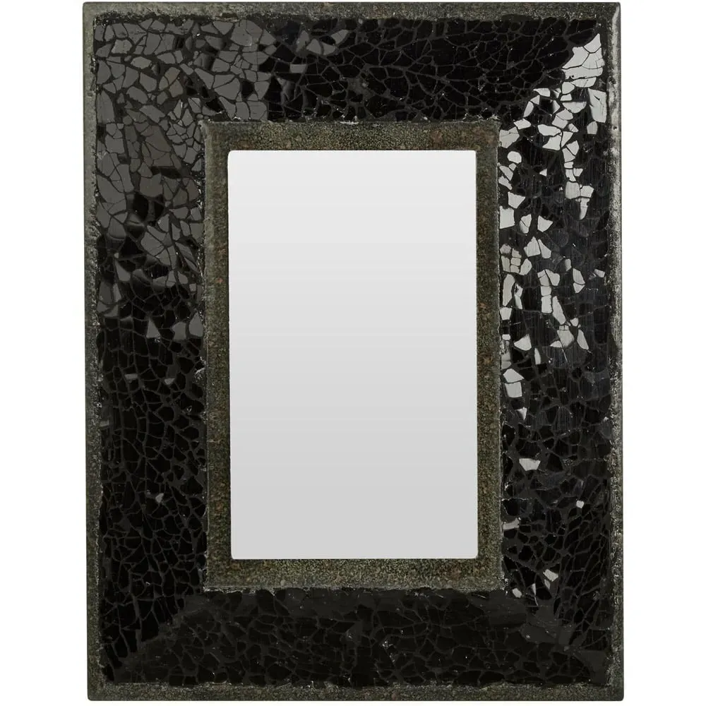 4x6 Photo Frame - Black Glass image