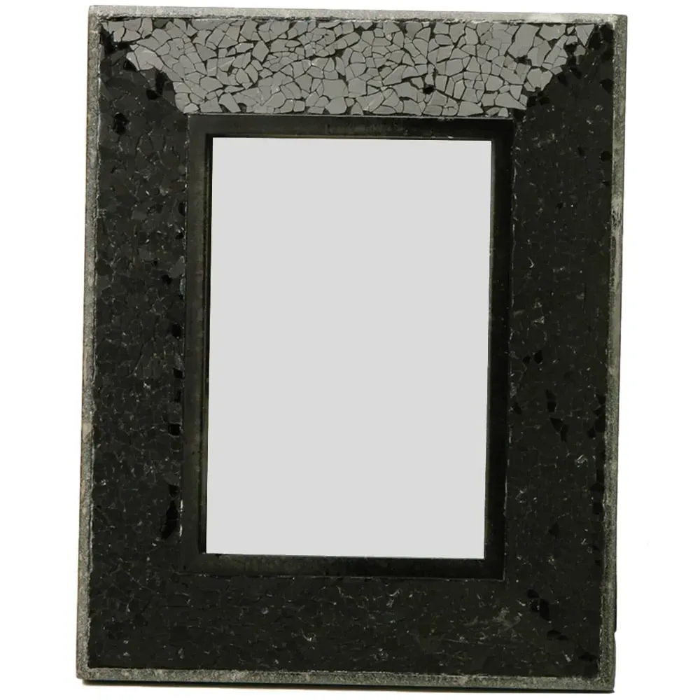 5x7 Photo Frame - Black Glass