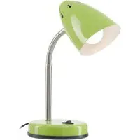 Adjustable Desk Lamp - Green, Metal