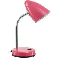 Adjustable Desk Lamp - Pink, Metal