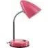Adjustable Desk Lamp - Pink, Metal