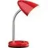 Adjustable Desk Lamp - Red, Metal