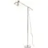 Adjustable Floor Lamp - Silver, Chrome