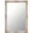 Antonio Rectangular Wall Mirror - White, Wood