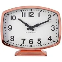 Baillie Table Clock - Rose Gold