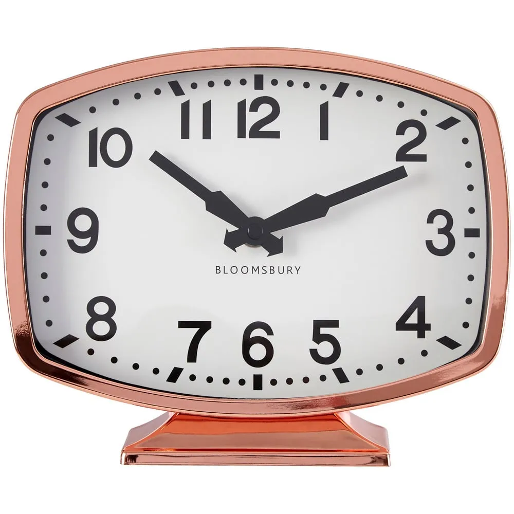 Baillie Table Clock - Rose Gold image