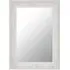 Baroque Rectangular Wall Mirror - Antique White
