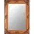 Baroque Rectangular Wall Mirror - Gold