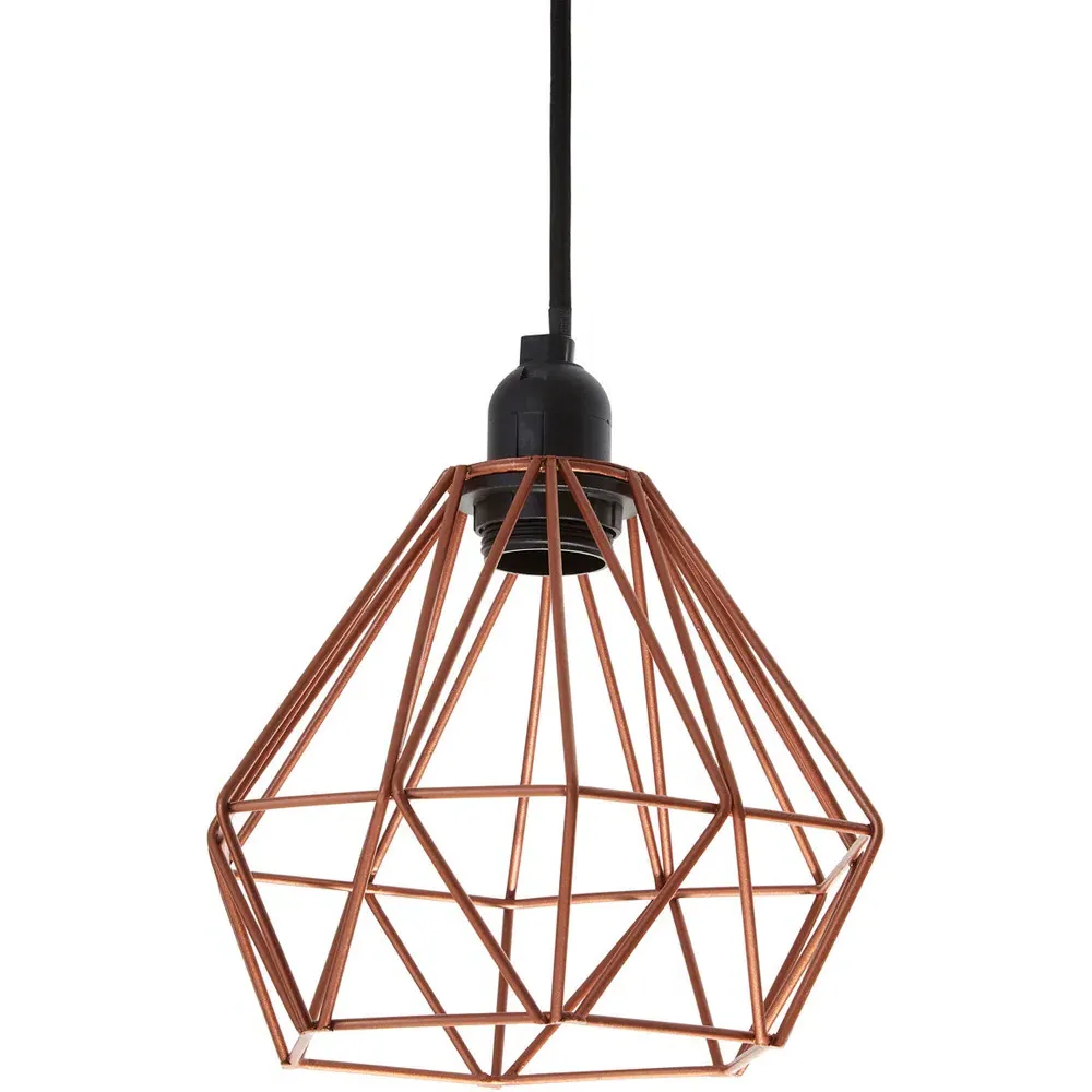 Bartol Wire Pendant Light - Copper