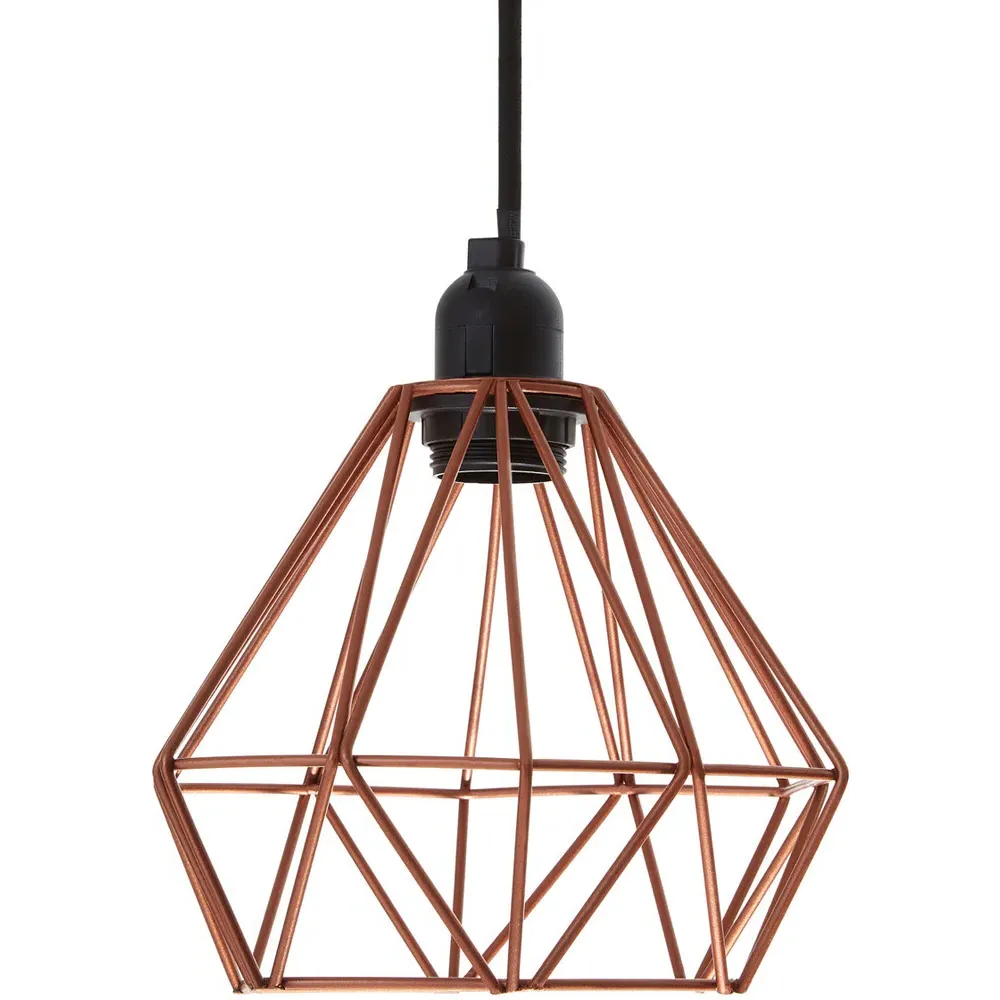 Bartol Wire Pendant Light - Copper