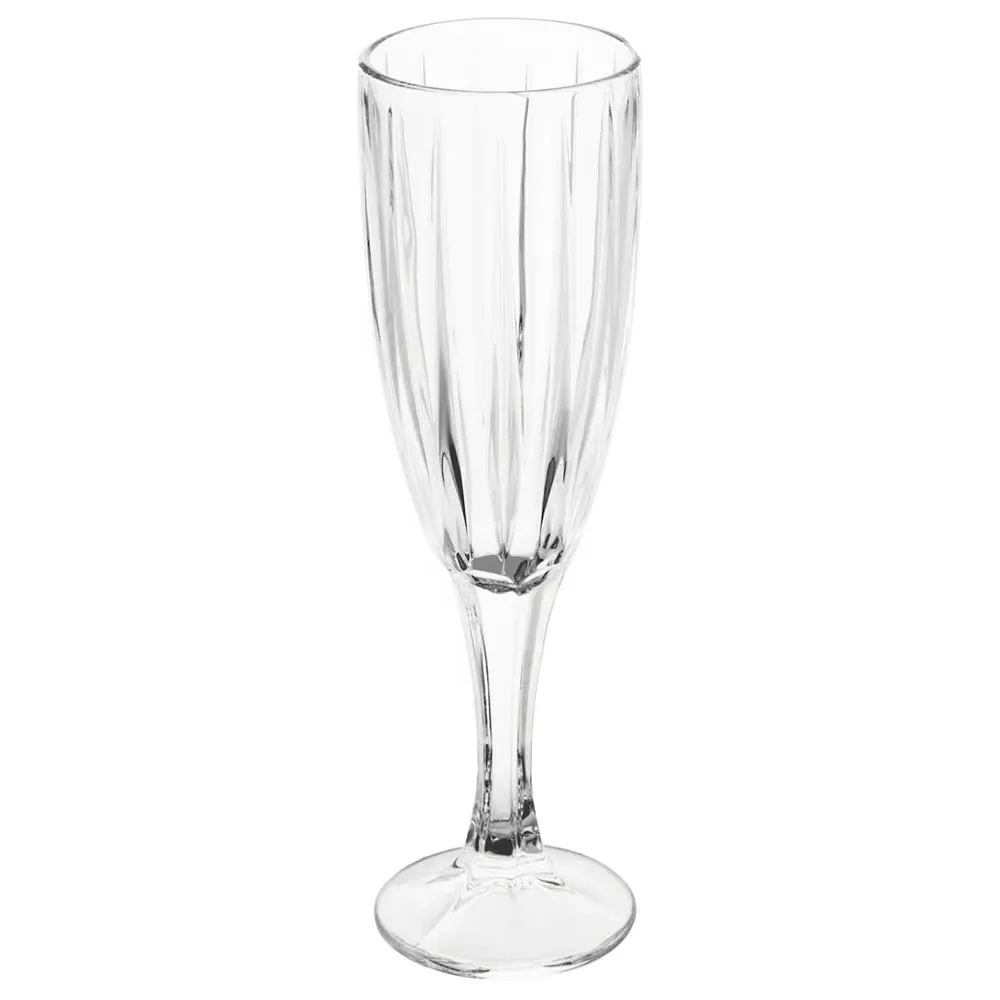 Beaufort Champagne Flutes 4 Pack - Crystal Clear