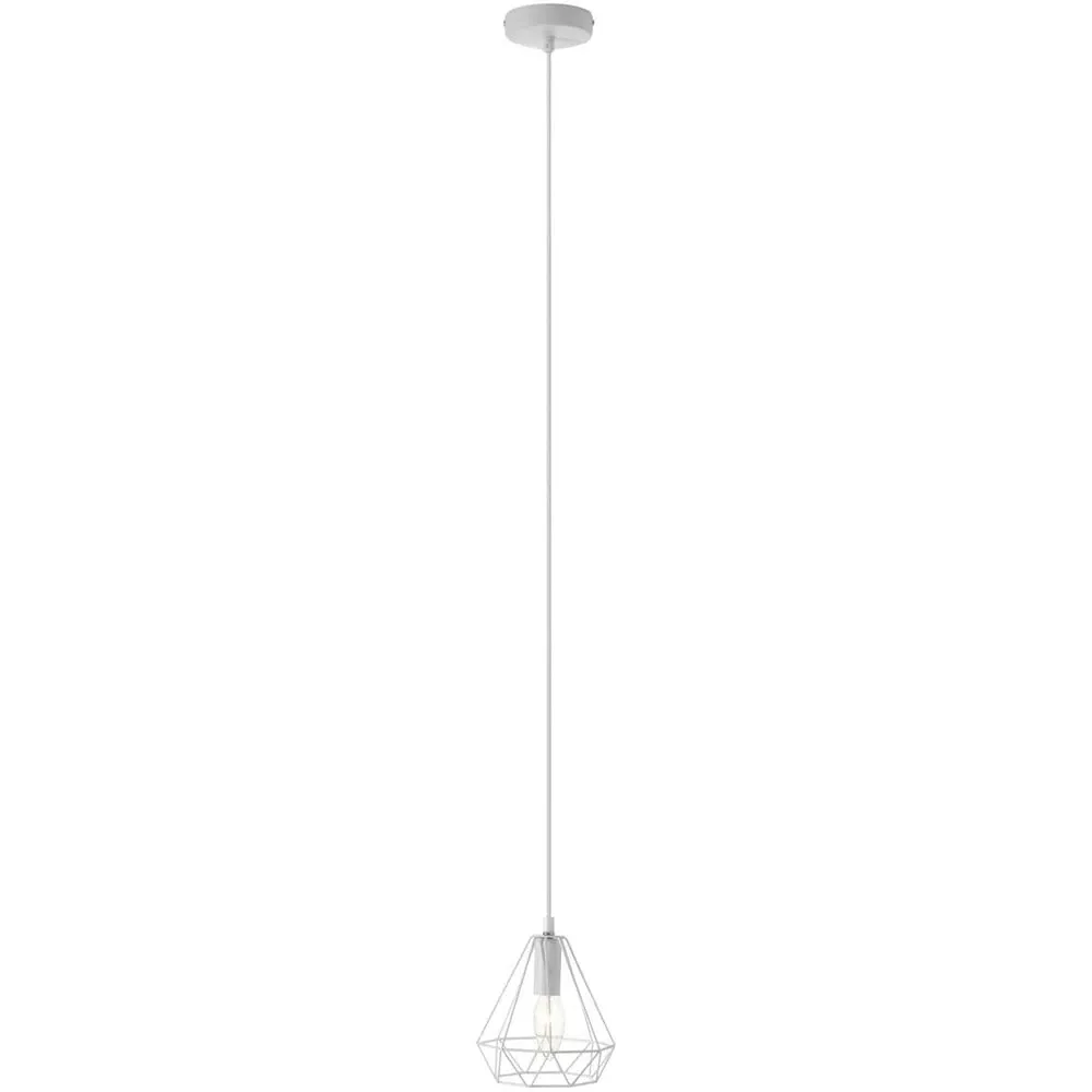 Beli Wireframe Pendant Light - White, Metal image