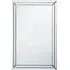 Bevelled Edge Wall Mirror - Silver