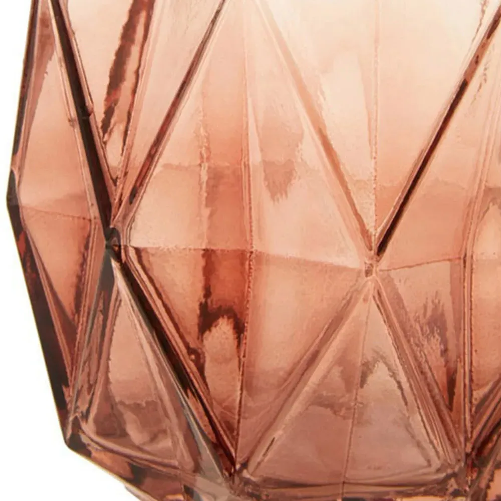 Brice Small Glass Vase - Pink