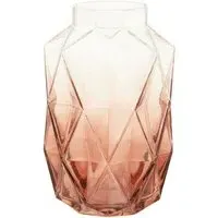 Brice Small Glass Vase - Pink