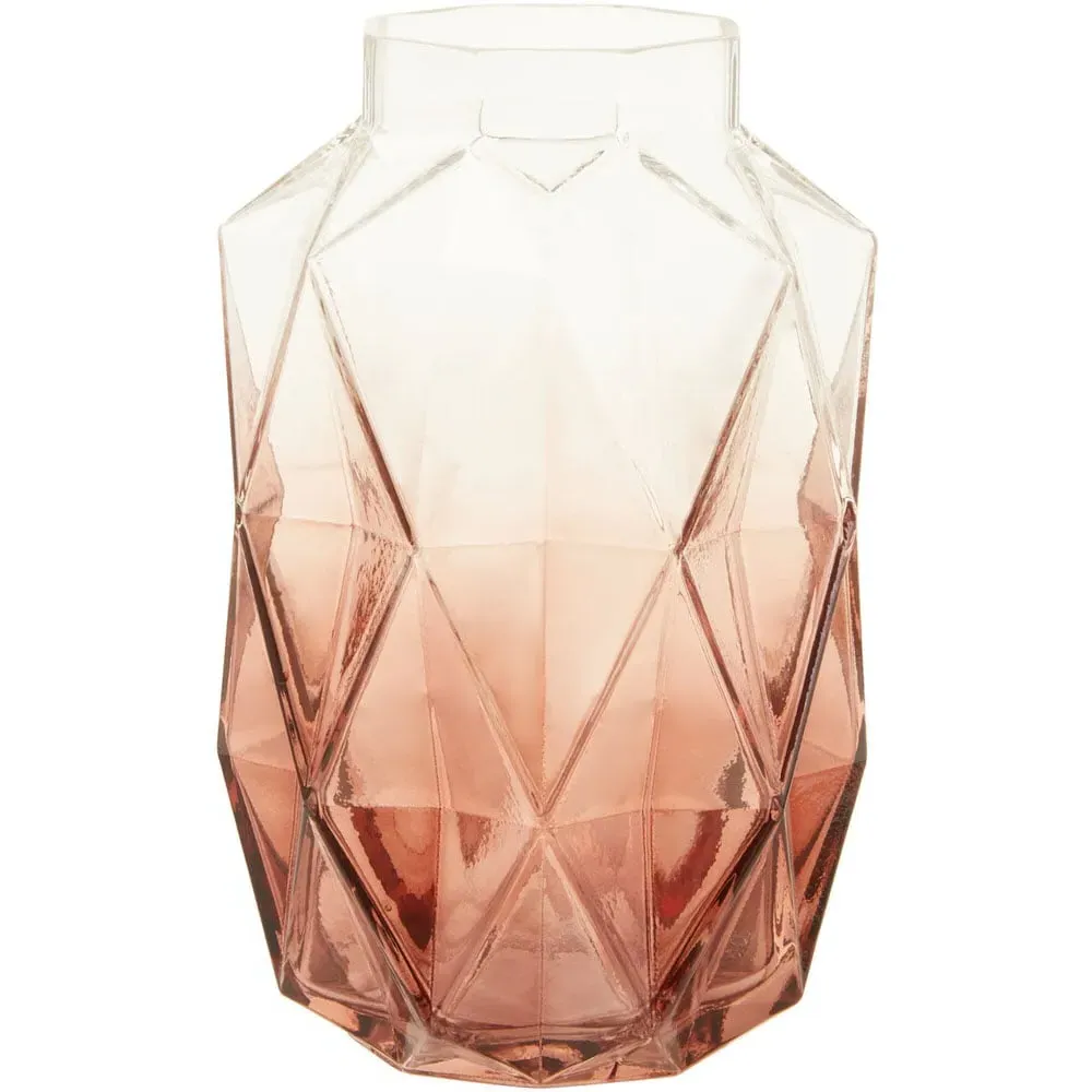 Brice Small Glass Vase - Pink image