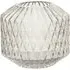 Brice Small Vase - Grey, Glass