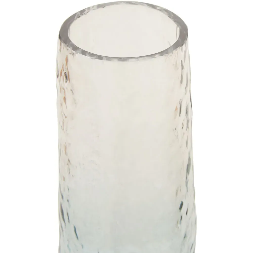 Brock Large Glass Vase - Blue