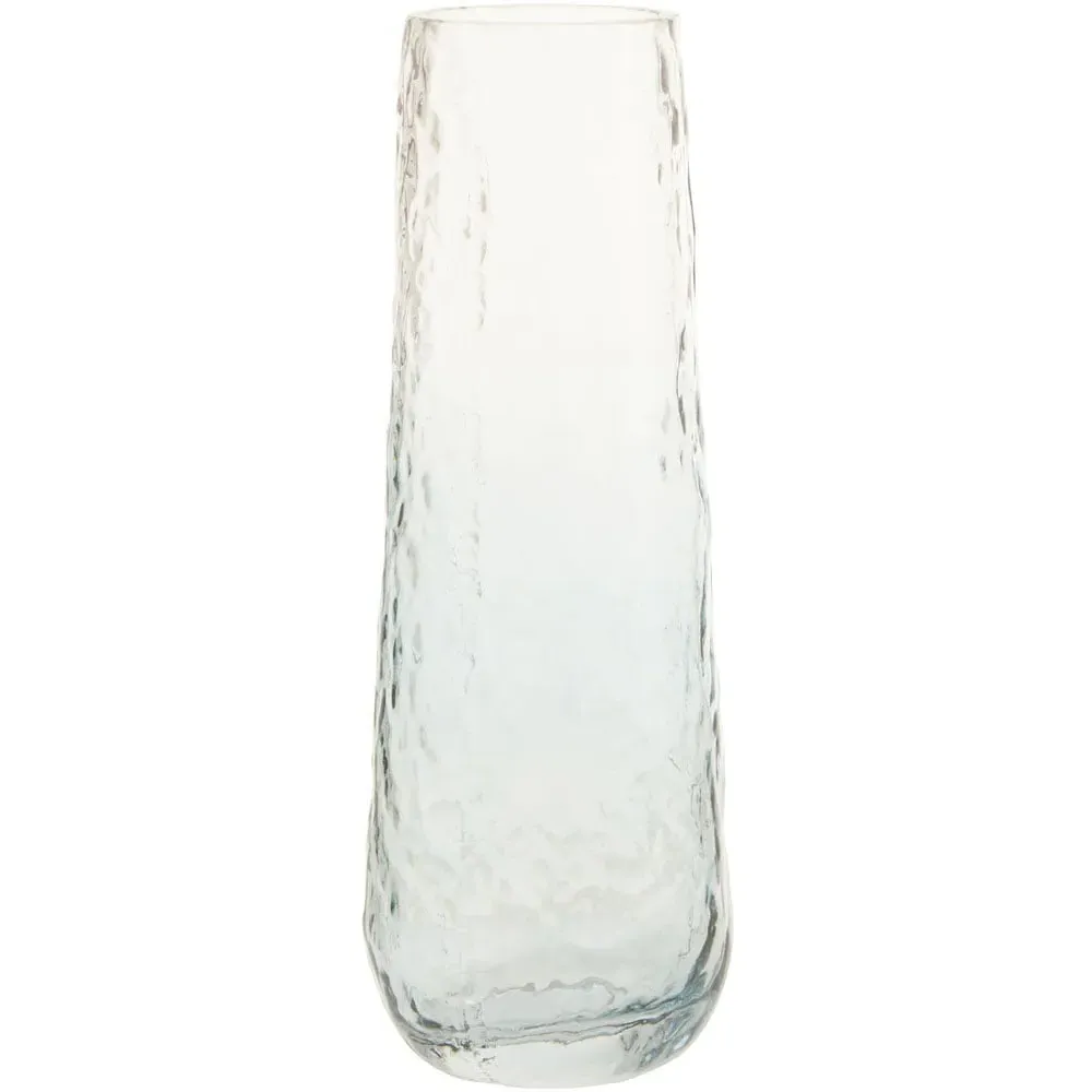 Brock Large Glass Vase - Blue