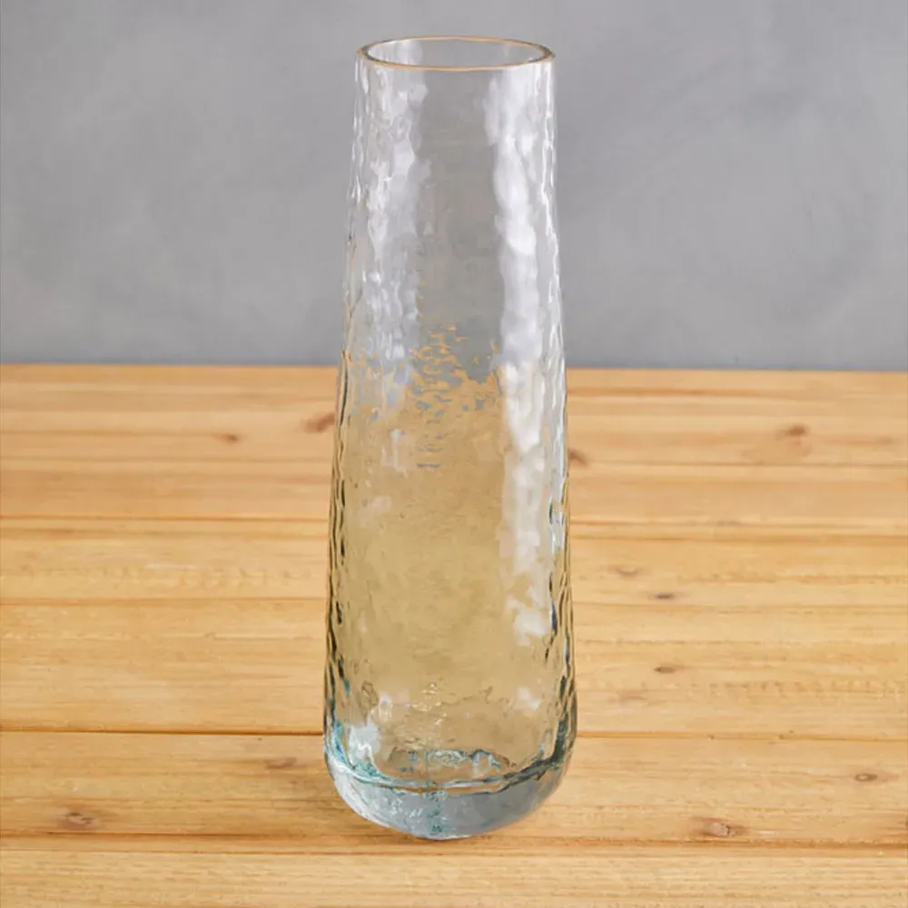 Brock Small Glass Vase - Blue