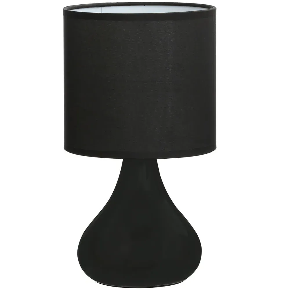 Bulbus Ceramic Table Lamp - Black