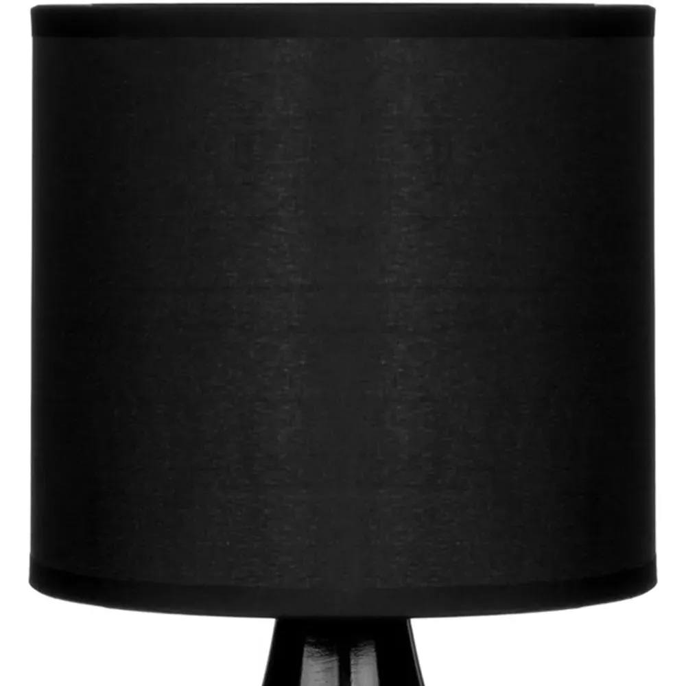 Bulbus Ceramic Table Lamp - Black