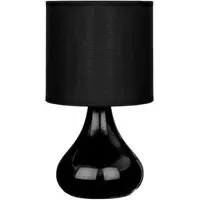 Bulbus Ceramic Table Lamp - Black