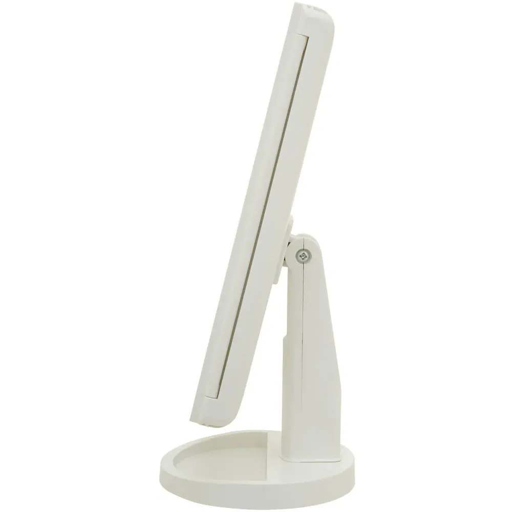 Cassini Tri-Fold LED Dressing Table Mirror - White