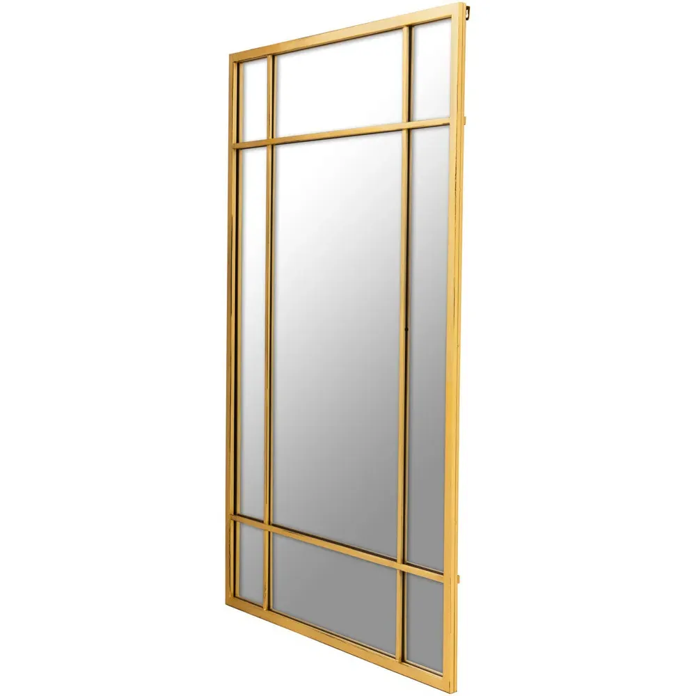 Charlene Rectangular Wall Mirror - Gold