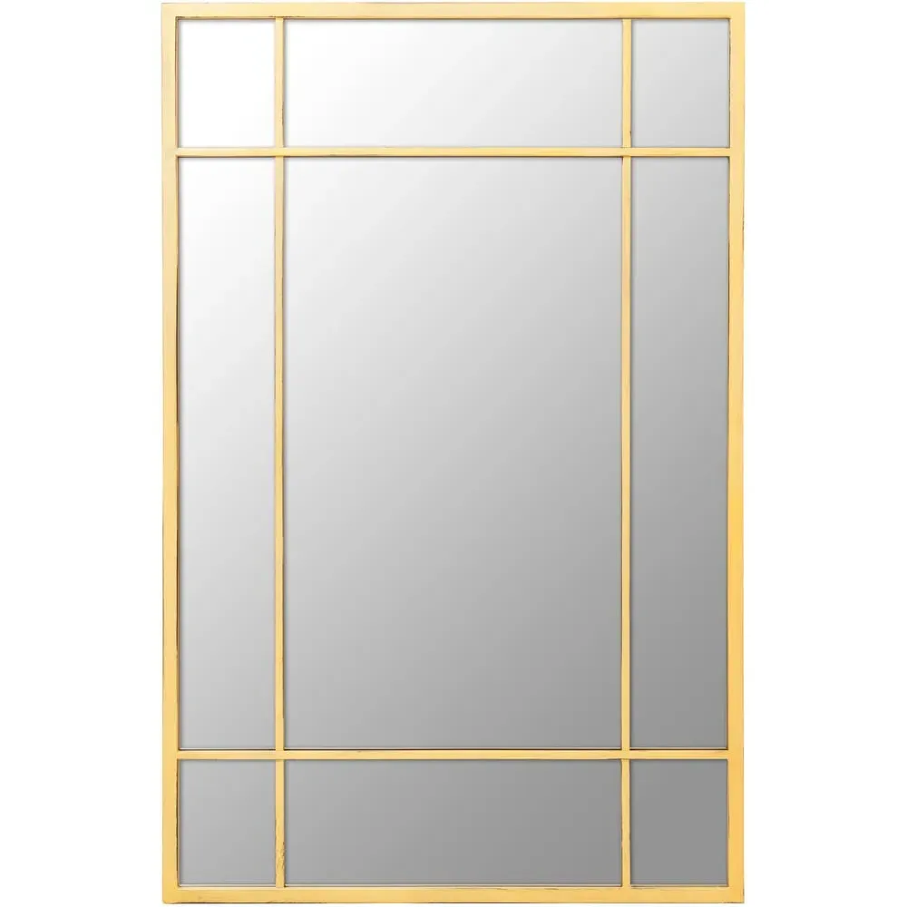 Charlene Rectangular Wall Mirror - Gold image