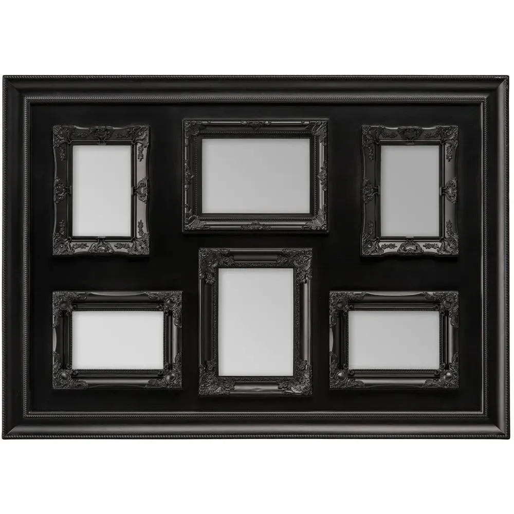 Complements 6-Photo Frame - Black image