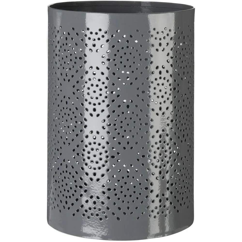 Complements Hurricane Candle Holder - Grey, Steel image