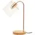 Curved Table Lamp - Gold, Iron